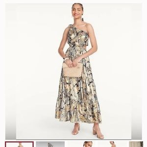 NWT jcrew lurex dress stunning! 🍾 🥂